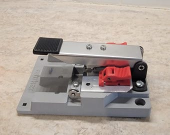 Empalmadora de película Vintage Wurker Super 8 mm con cinta de empalme