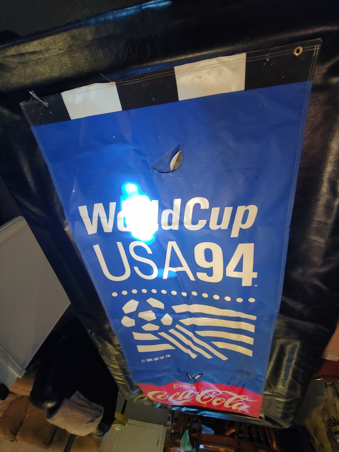 Fanion Brésil Coupe Du Monde 1994 – Original Vintage – Football