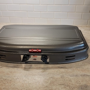 Vintage Coleman Ultralight Gear Double Burner Propane Camp stove circa 1990s, With Original Box