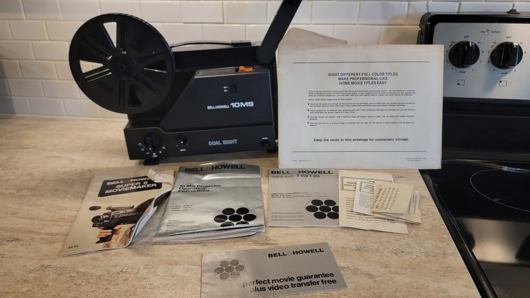 Vintage Bell & Howell 8mm Projector Model No.10ms Super 8 Etsy UK