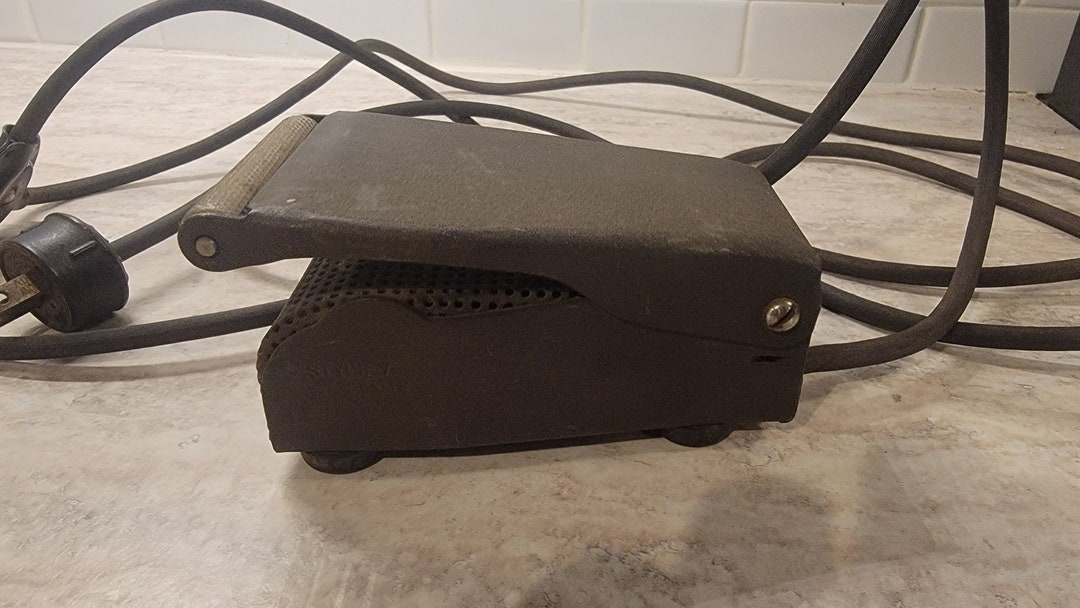 Vintage Sewing Machine Foot Pedal, Antique Foot Pedal, Etsy