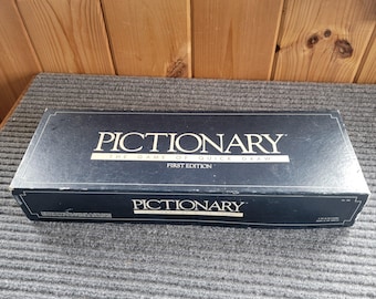 Vintage Pictionary Board Game
