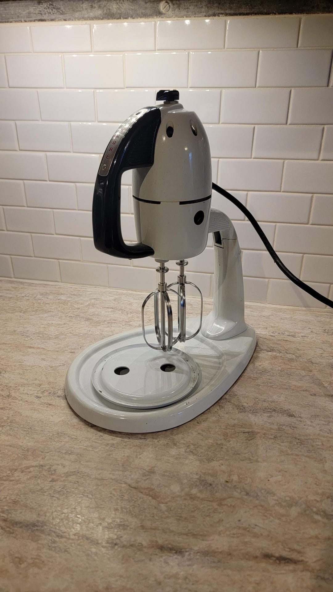 Vintage 1950s Kenmore 3 Speed Mixer, Mid Century Modern Electric Mixer ...