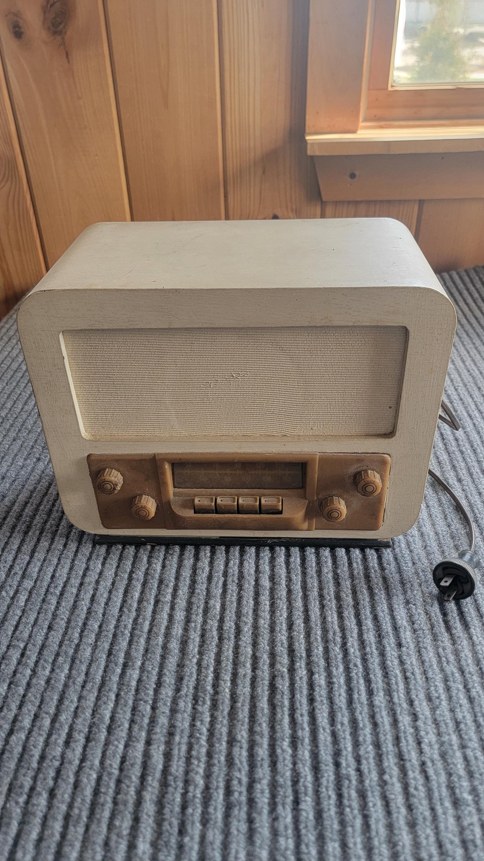 Sears Silvertone Radio - Etsy