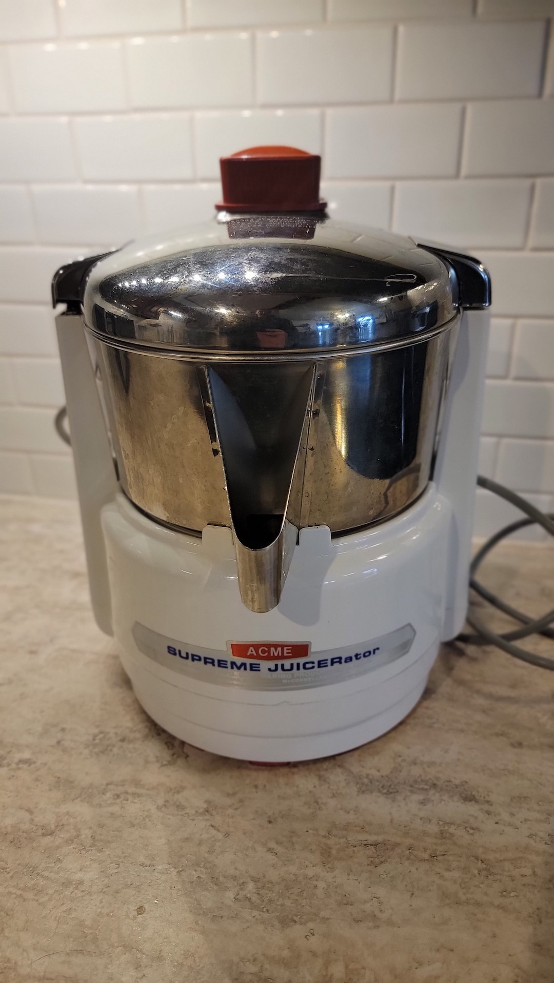 Vintage Juicer Vintage ACME Supreme Juicerator 6001 Vtg USA Etsy
