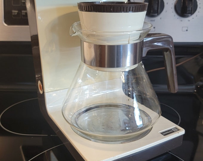 Vintage 60s Norelco 8 Drip Coffee Maker Vintage Norelco Coffee Maker
