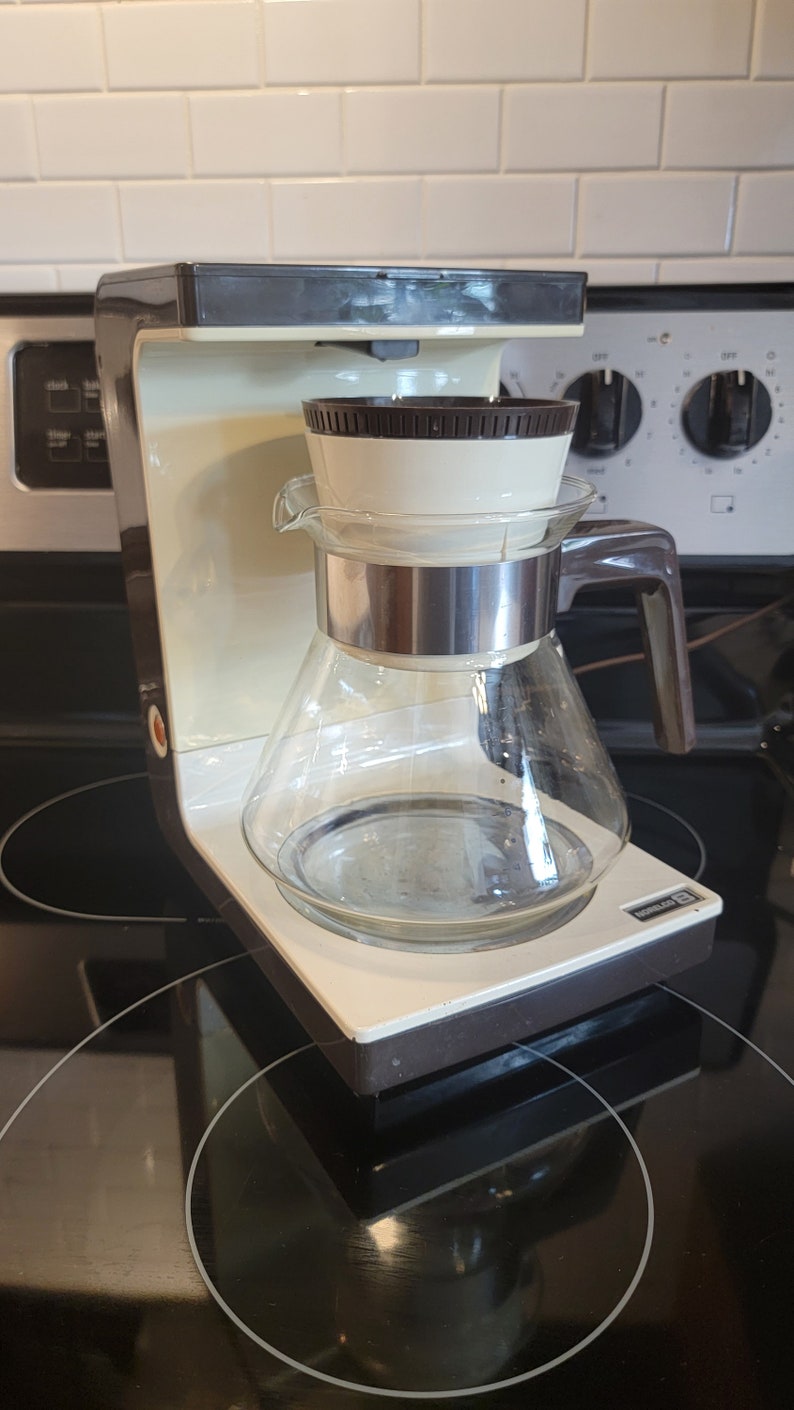 Vintage 60s Norelco 8 Drip Coffee Maker Vintage Norelco Coffee Etsy