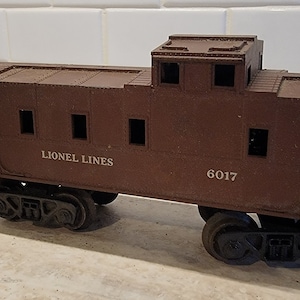 Vintage Lionel Lines Brown Caboose 6017
