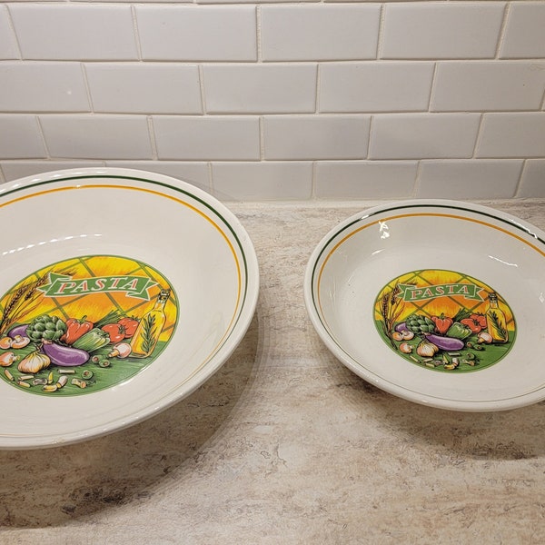 Pasta Bowls Made in Italy Etsy