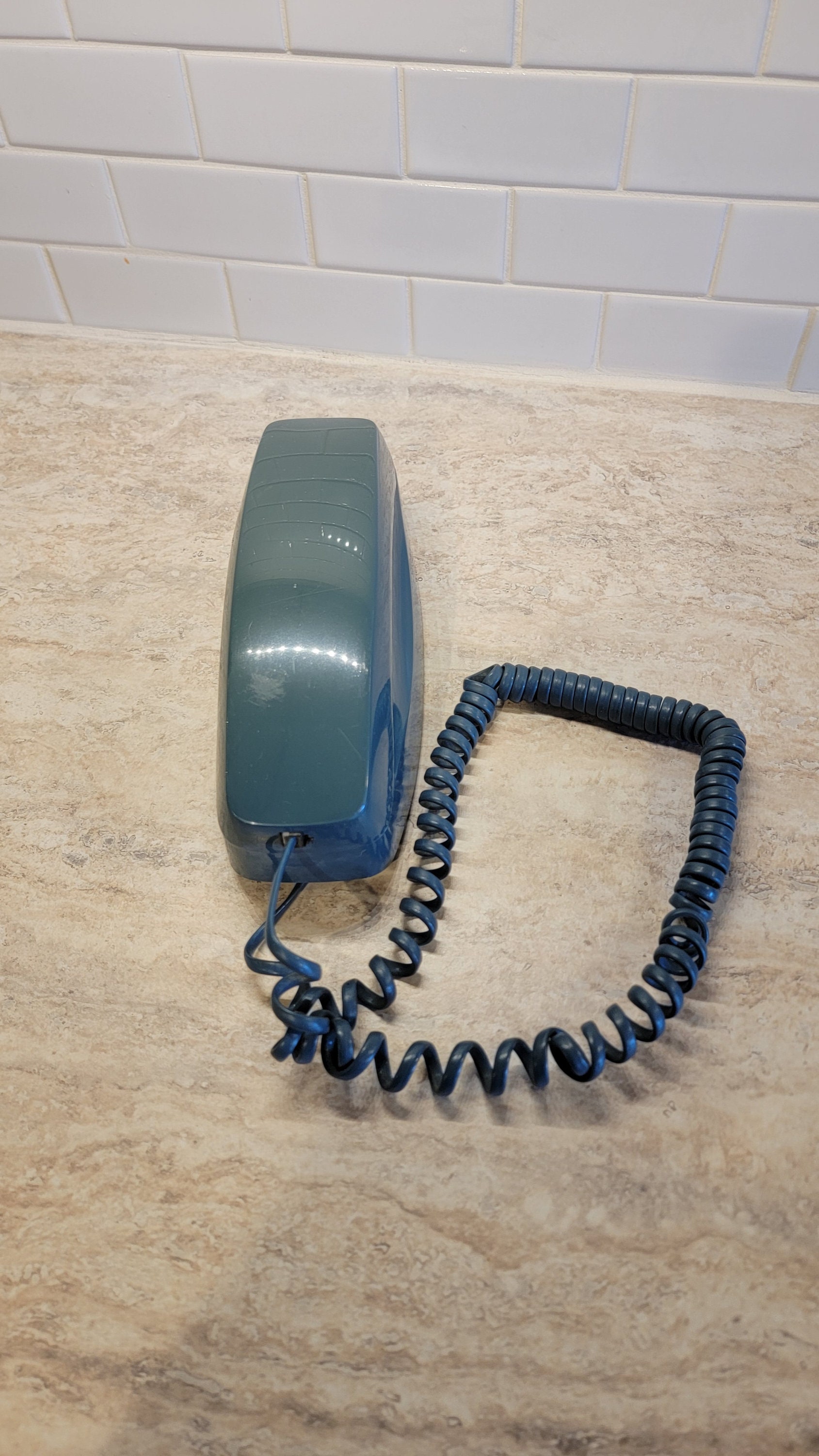 Vintage Bell 70s Landline Phone Bell Atlantic Bushbutton Etsy