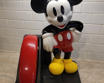 Vintage 1990's Mickey Mouse Corded Touch Tone Telephone AT&T, Mickey Mouse Phone