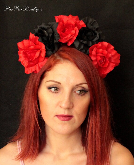 rose crown hair accessories