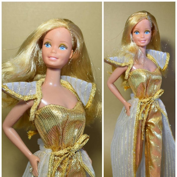 Golden Dream Barbie - Etsy