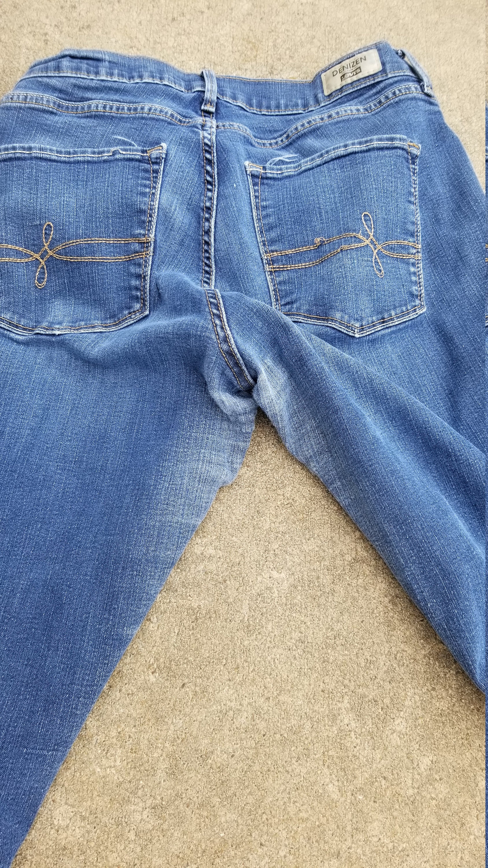 Levi's denizen jeans curvy bootcut blue jeans 29x32 | Etsy