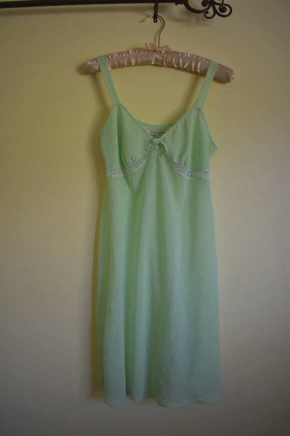 Vtg. Laura Ashley nighty, babydoll, slip, lingeri… - image 1