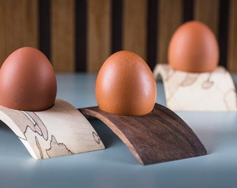 Wood design Egg Cup, original, smart and handmade