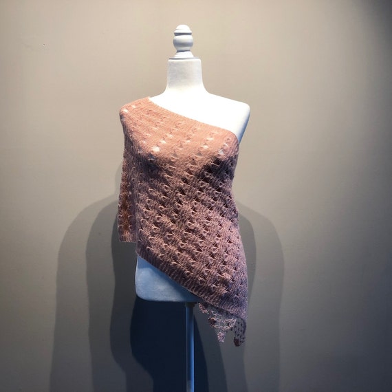 rose gold shoulder wrap