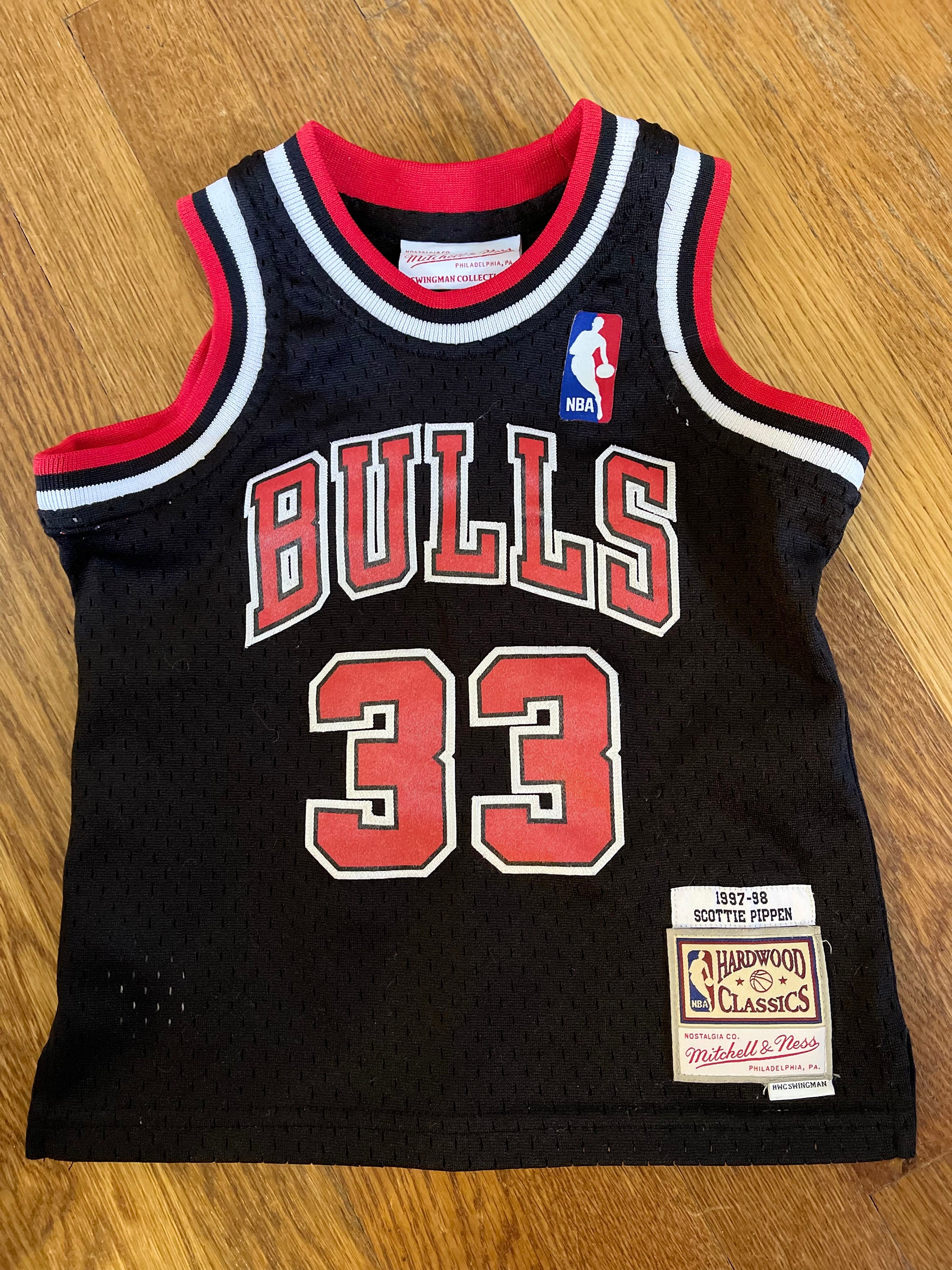 Vtg Champion Michael Jordan 23 Chicago Bulls NBA Jersey Newborn Infant 0-3  Mos.