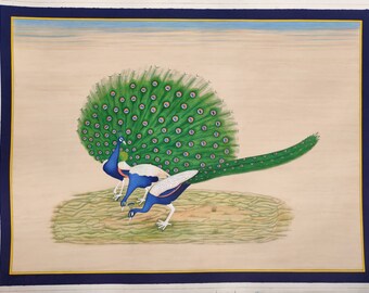 孔雀の絵画 26.5