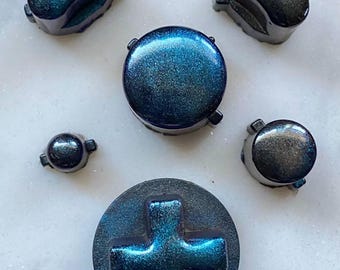 B-Grade Bald GameCube Controller Buttons | B-Grade BaldResin GameCube Buttons | B-Grade Resin GameCube Controller Buttons | Gifts for Gamers