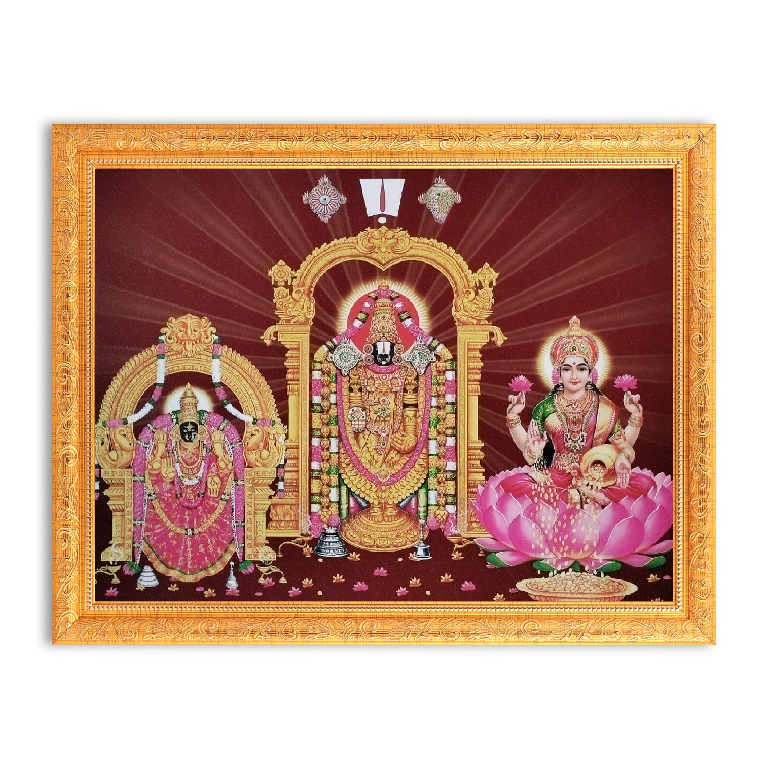Hindu Gods Perumal With Padmavati Devi & Lakshmi Sparkle Print - Etsy Hindu Gods Perumal With Padmavati Devi & Lakshmi Sparkle Print - Etsy