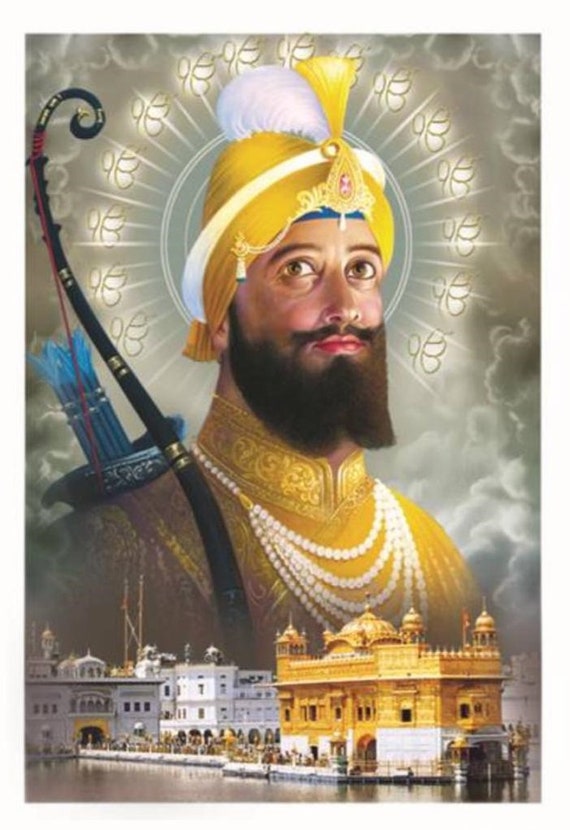 Guru Gobind Singh Art Print Wall 