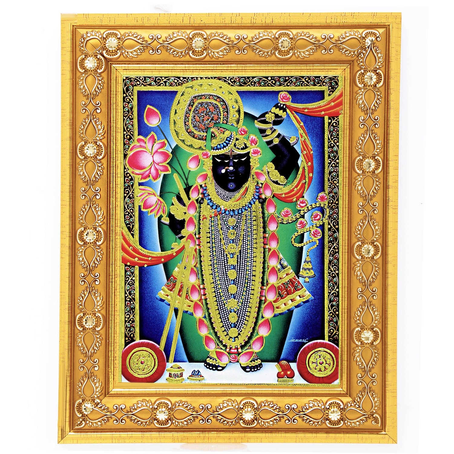 Shreenathji Frame - Etsy Australia Shreenathji Frame - Etsy Australia