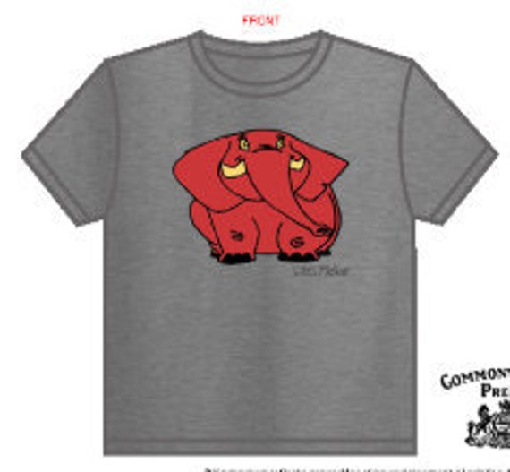 Red Elephant T shirt | Etsy Red elephant pillow | Etsy
