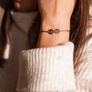 Initial-Armband Geschenk Freundin Initialen Kinder Freundschaftsarmband 925 Sterling Silber - personalisierbar