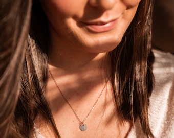 Initial Necklace - 925 Sterling Silver - customizable