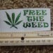 weed vinyl decal, marijuana sticker decal, pot decal, window sticker, decal sticker, laptop decal, phone decal, indoor/outdoor decal