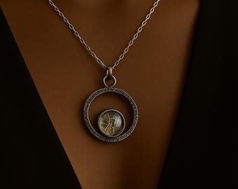 Pendentif En Argent 925 Et Turquoise Du Tibet - Réf P-AR-66 - Neuf Avec étiquettes