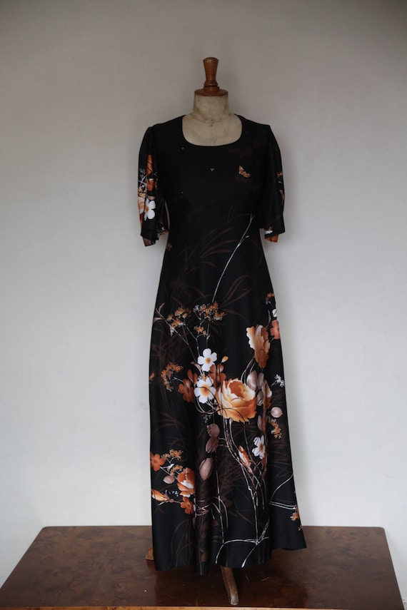 long flower dress "70"