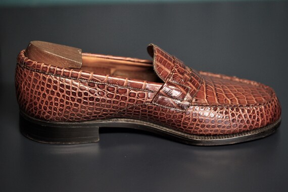 jm weston crocodile shoes