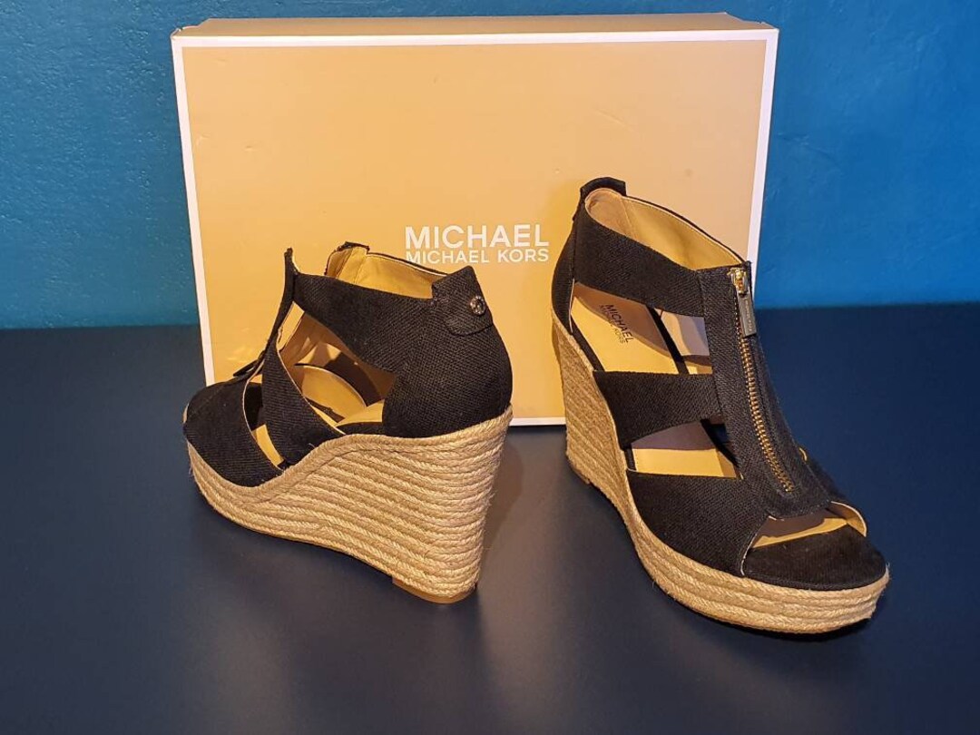 Michael kors 2024 wedge sneakers sale