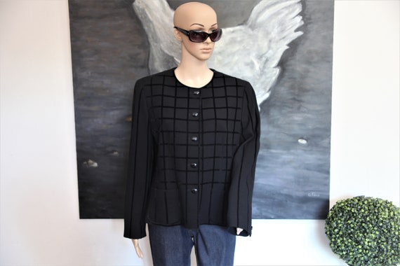 LOUIS FERAUD short black jacket
