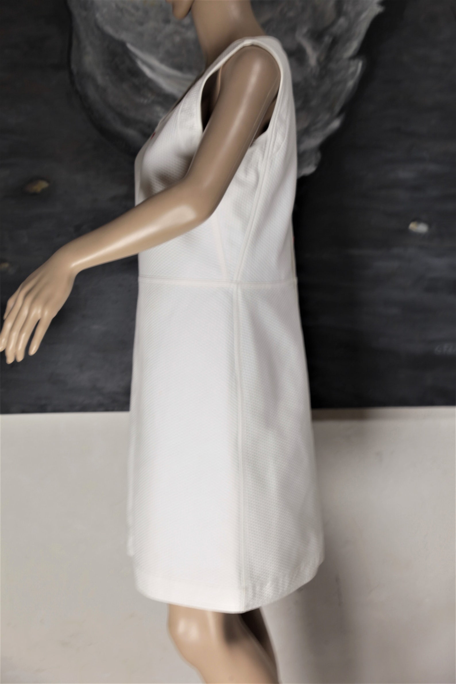 Courrèges petite robe blanche année 70 | Etsy