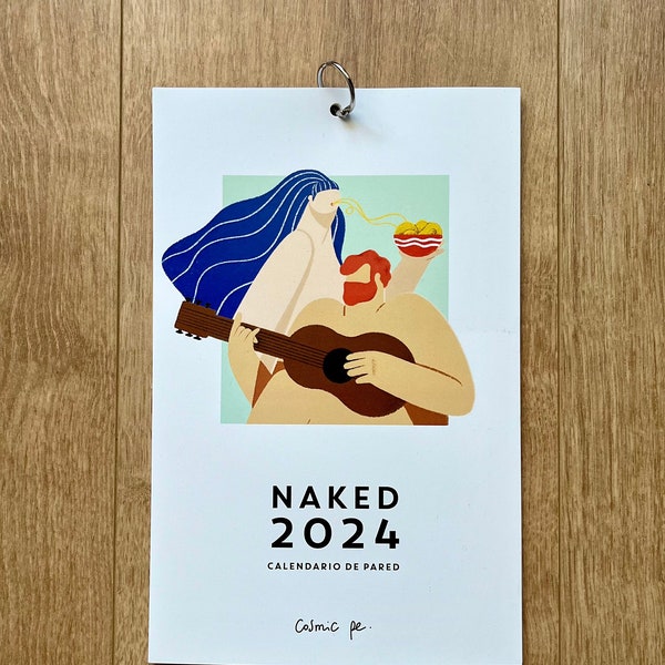 Naked Calendar Etsy UK