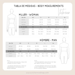 Men's and Women's Pajama Set PDF sewing pattern in all sizes XS // S // M // L // XL Instructions In English and Spanish. image 3