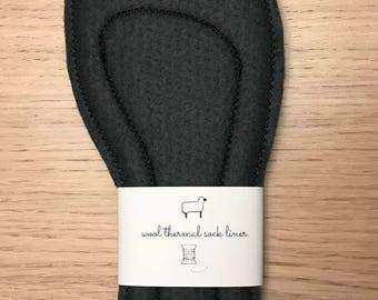 Sock Liner Insoles - Wool Thermal