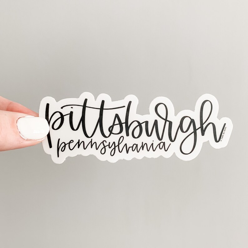 Pittsburgh Pennsylvania Sticker / Pittsburgh Gifts Pittsburgh - Etsy