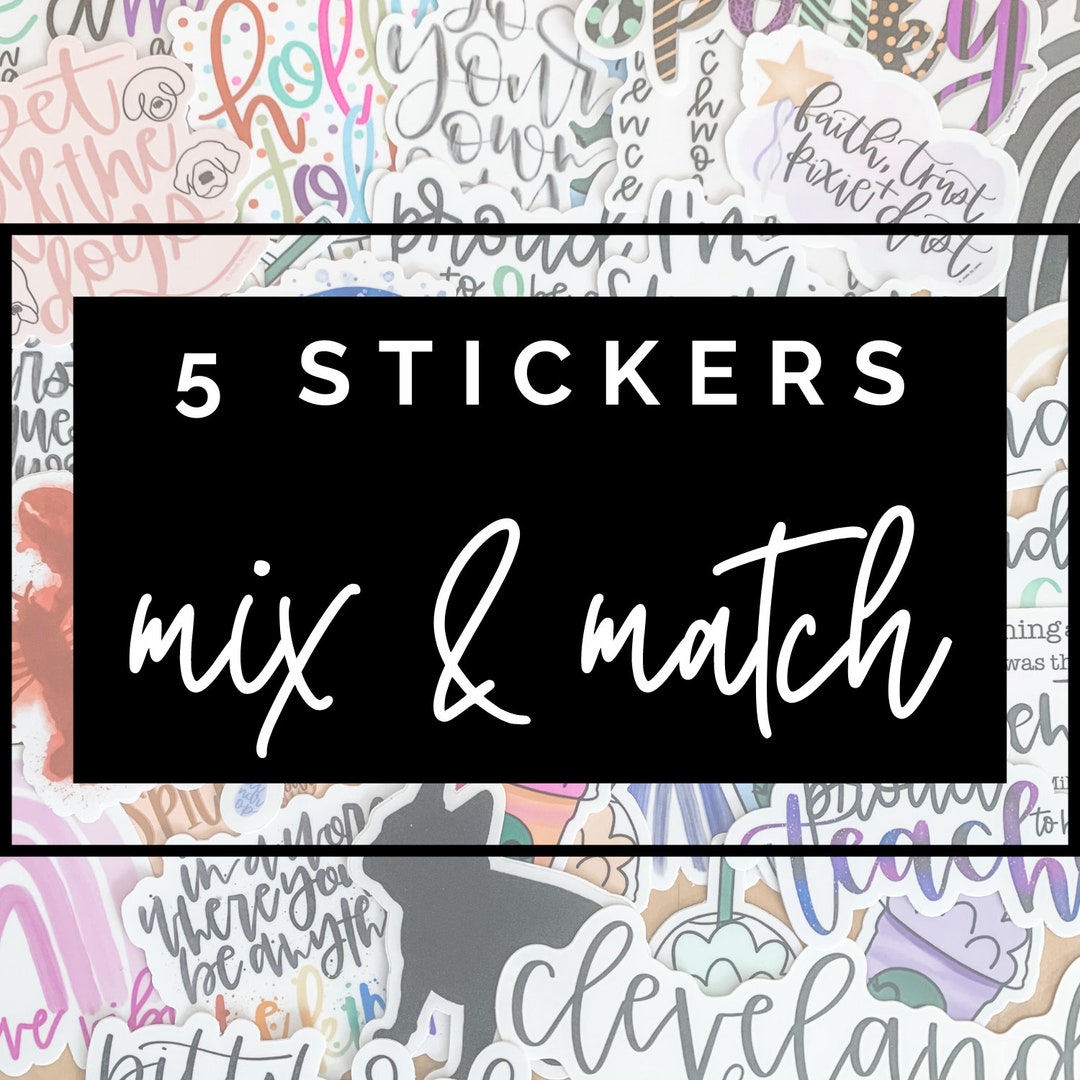 Sticker Pack for Laptop, Cute Sticker Pack, Waterproof Sticker Pack for ...