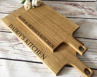 Personalised Oak Chopping/Serving Board