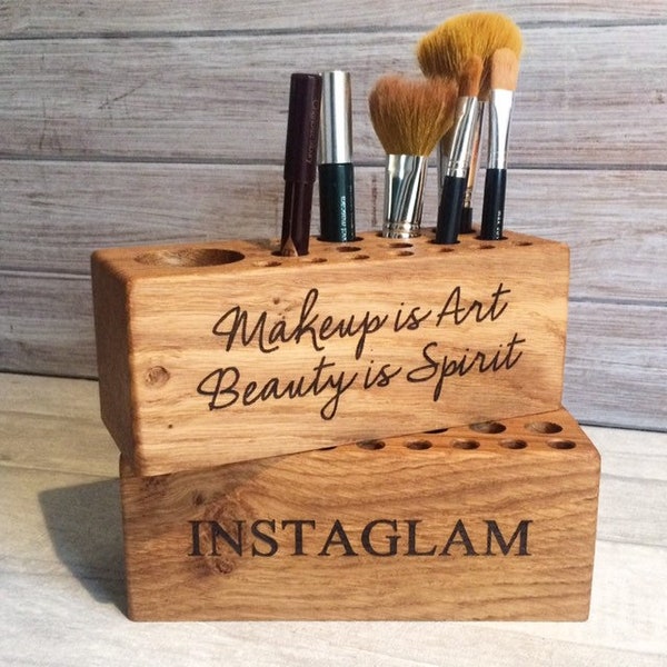 Makeup Brush Holder Etsy UK