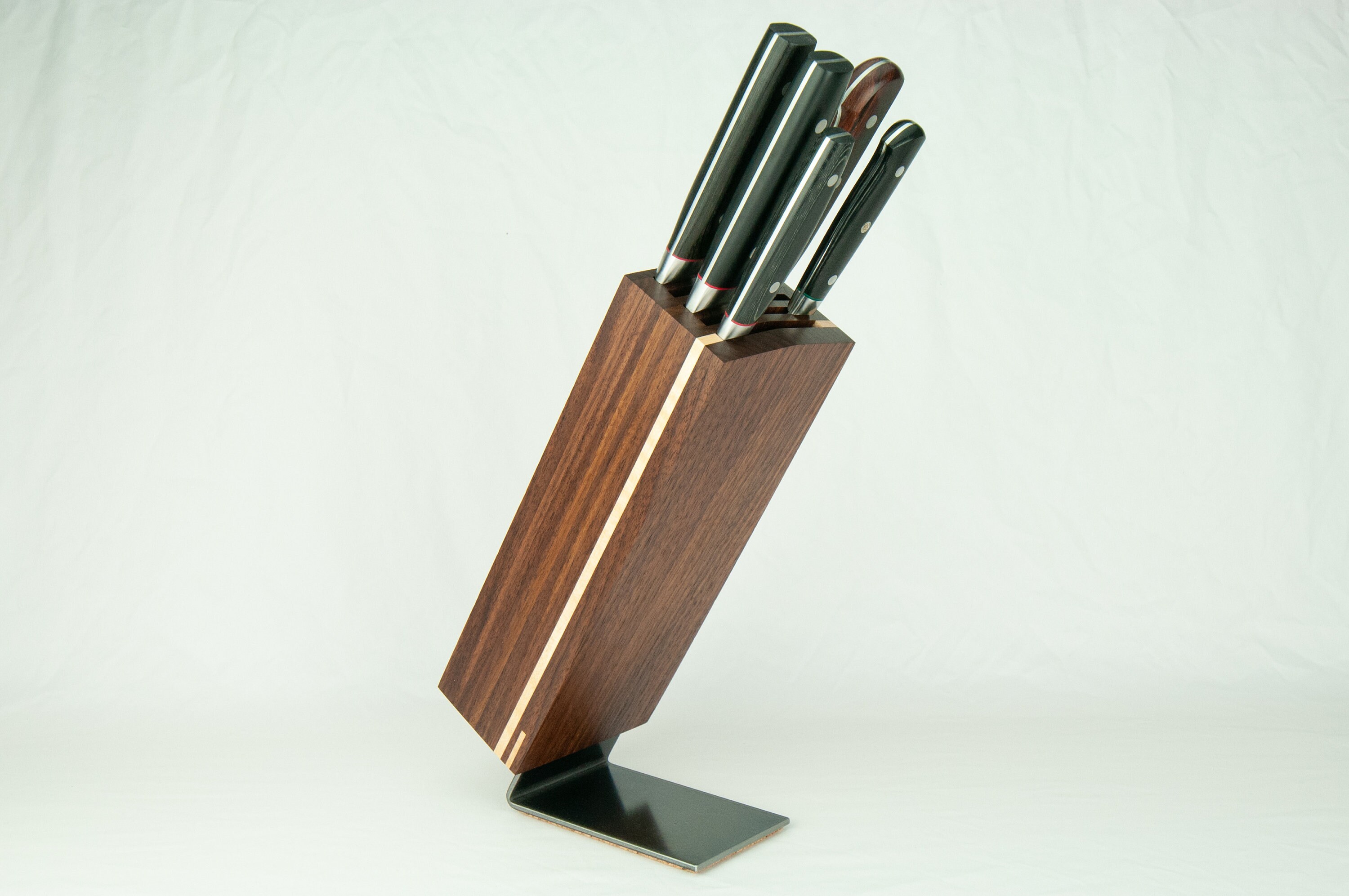 Modern Knife Block Etsy