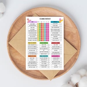 Simple Cleaning Schedule