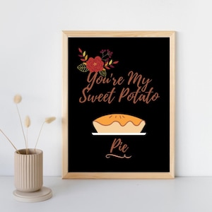 Fall Print-Sweet Potato Pie Black