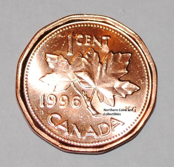 BU Canadian Quarter Canada 1996 25 cents Nice UNC