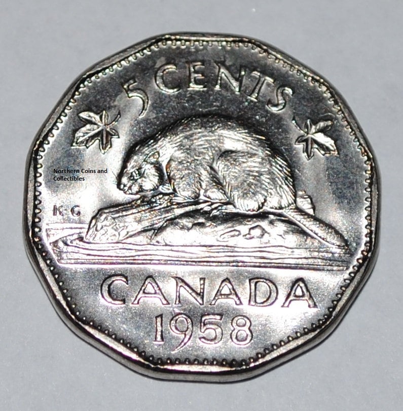 割引限定 アンティークコイン コイン 金貨 銀貨 [] 1958 Canada Cents Nickel Coin ICCS MS 65  Rare Doubled #coinsofcanada ホビー