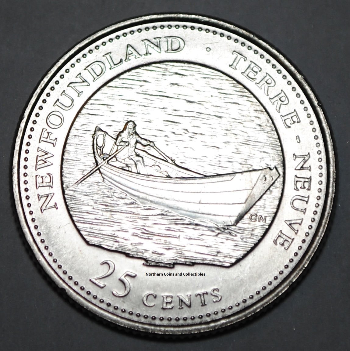 Canada 1992 NL 25 cents Newfoundland UNC Provincial Canadian Quarter